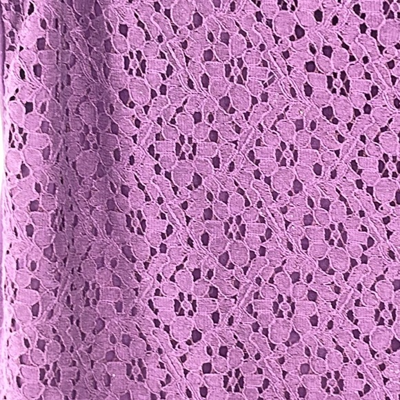 COPY - Tommy Hilfiger Dark Purple Lace Front & Back Yoke Top - Picture 5 of 7